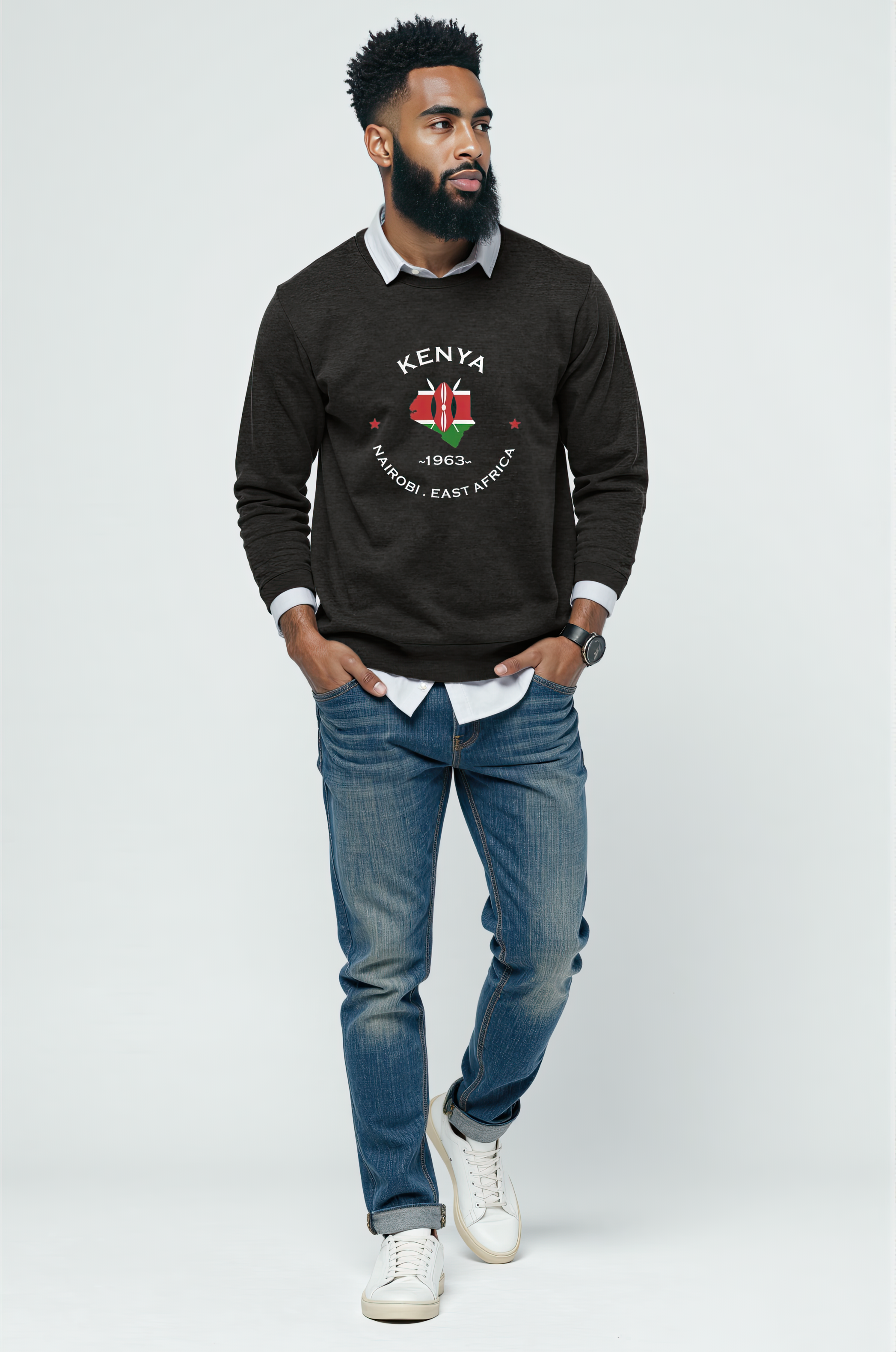 Kenya Unisex Premium Sweatshirt
